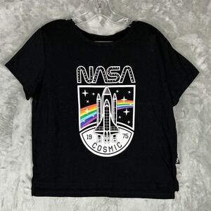 Freeze NASA Cosmic Space Shuttle Graphic T-Shirt Womans‎ Junior Size 11